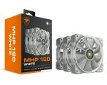 COUGAR Gehäuse Lüfter MHP 120, Weiß, 3er-Pack