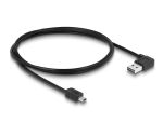 DeLOCK 1m USB 2.0 A - miniUSB m/m USB Kabel USB A Mini-USB A Schwarz