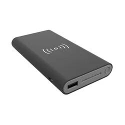 RealPower PB-8000 8000 mAh Kabelloses Aufladen Schwarz
