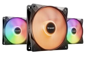 be quiet! LIGHT WINGS LX 120mm PWM High Speed 3-Pack Black Computergehäuse Ventilator 12 cm Schwarz 3 Stück(e)