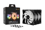 be quiet! LIGHT WINGS LX 120mm PWM High Speed 3-Pack Black Computergehäuse Ventilator 12 cm Schwarz 3 Stück(e)