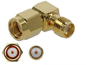 DeLOCK 89978 Kabeladapter RP-SMA SMA Gold