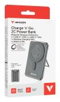 Verbatim 32251 Powerbank 5000 mAh Kabelloses Aufladen Grau