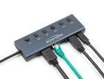 DELOCK USB Type-C Dockingstation 4K 90W mit Schalter