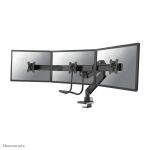 Neomounts NM-D775DX3BLACK Monitorarm 17-27" - Gasfeder - Topfix - 180°-Stopp