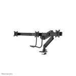 Neomounts NM-D775DX3BLACK Monitorarm 17-27" - Gasfeder - Topfix - 180°-Stopp