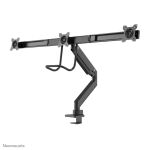 Neomounts NM-D775DX3BLACK Monitorarm 17-27" - Gasfeder - Topfix - 180°-Stopp