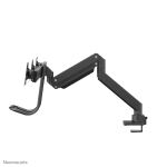 Neomounts NM-D775DX3BLACK Monitorarm 17-27" - Gasfeder - Topfix - 180°-Stopp