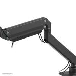 Neomounts NM-D775DX3BLACK Monitorarm 17-27" - Gasfeder - Topfix - 180°-Stopp