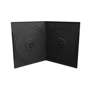 MediaRange BOX10-2 CD-Hülle DVD-Hülle 2 Disks Schwarz