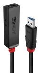 Lindy 43402 Schnittstellen-Hub USB 3.2 Gen 1 (3.1 Gen 1) Type-C 5000 Mbit/s Schwarz