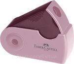 Faber-Castell 182774 Anspitzer Manueller Bleistiftspitzer Schwarz, Blau, Pink
