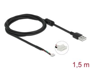 DELOCK USB 2.0 Anschlusskabel 4 Pin Kameramodule V6 1,5 m