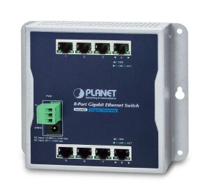 PLANET WGS-803 Netzwerk-Switch Unmanaged L2 Gigabit Ethernet (10/100/1000) Schwarz