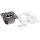 LogiLink NP0123 Steckdose RJ-45 Metallisch, Weiß