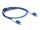 DELOCK LWL Kabel mit Metallarmierung LC Duplex Singlemode 1m