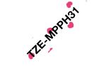 Brother TZE-MPPH31 Etiketten erstellendes Band Schwarz...
