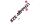 Brother TZE-MPPH31 Etiketten erstellendes Band Schwarz auf Rosa