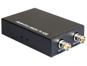 DeLOCK 93237 Kabeladapter BNC BNC, HDMI-A Schwarz