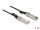 DELOCK Kabel Twinax SFP+ Stecker zu SFP+ Stecker 1 m