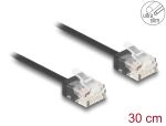 DeLOCK RJ45 Netzwerkkabel Cat.6 UTP Ultra Slim 0,3 m...