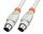 Lindy 8 Pin Mini DIN Cable 2 m Paralleles Kabel Grau