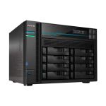 Asustor AS6508T NAS Tower Intel Atom® C3538 8 GB DDR4 0 TB ADM Schwarz