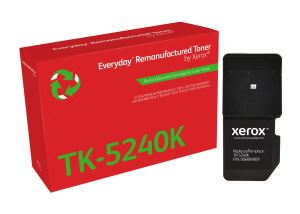 Everyday™ Schwarz wiederaufbereiteter Toner von Xerox, kompatibel mit Kyocera TK-5240K, Standardkapazität