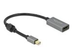 DeLOCK Aktiver mini DisplayPort 1.4 zu HDMI Adapter 4K 60 Hz (HDR)