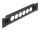 DELOCK 10 D-Typ Patchpanel 6 Port werkzeugfrei schwarz