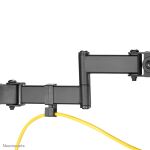 Neomounts FL40-450BL11 TV-Stangenhalterung 17-32" - Durchm. 28-60 mm - volle Bewegung