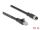 DELOCK M12 Kabel X-kodiert 8 Pin Bu zu RJ45 St 10 m schwarz