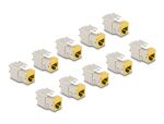 DeLOCK Keystone Modul RJ45 Buchse zu LSA Cat.6A...