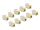 DeLOCK Keystone Modul RJ45 Buchse zu LSA Cat.6A werkzeugfrei gelb Set 10 Stück