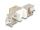 DeLOCK Keystone Modul RJ45 Buchse zu LSA Cat.6A werkzeugfrei gelb Set 10 Stück