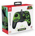 PDP REMATCH: 1-Up Glow in the Dark Schwarz, Grün USB Gamepad Analog / Digital Nintendo Switch, Nintendo Switch OLED