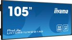 iiyama LH10551UWS-B1AG Signage-Display Digital Signage Flachbildschirm 2,67 m (105") LED 500 cd/m² UltraWide 5K HD Schwarz 24/7