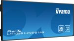 iiyama LH10551UWS-B1AG Signage-Display Digital Signage Flachbildschirm 2,67 m (105") LED 500 cd/m² UltraWide 5K HD Schwarz 24/7