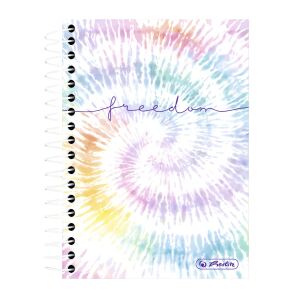 Herlitz New Batik Freedom Notizbuch 200 Blätter Mehrfarbig