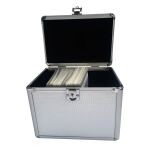 MediaRange BOX79 CD-Hülle Gehäusebox 120 Disks Silber