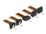 DELOCK Stromkabel SATA 15Pin > 4x15Pin StBu unt.oben 15cm