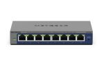 NETGEAR GS108Ev4 Unmanaged L2/L3 Gigabit Ethernet (10/100/1000) Grau