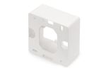 Digitus Aufputzrahmen für Keystone Leerdosen 80x80 mm, Deutscher Typ