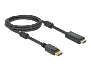 DeLOCK Aktives DisplayPort 1.2 zu HDMI Kabel 4K 60 Hz 2 m