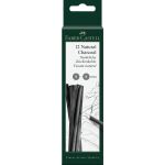 Faber-Castell 129298 Kohlestift 12 Stück(e) Schwarz