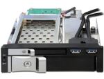 DeLOCK 47209 Hard Drive Backplane 13,3 cm (5.25") I/O ports panel Schwarz