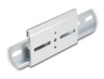 DELOCK Aluminium Montageclip für Hutschiene 80x47,8mm silber