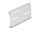 DELOCK Aluminium Montageclip für Hutschiene 80x47,8mm silber