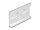 DELOCK Aluminium Montageclip für Hutschiene 80x47,8mm silber