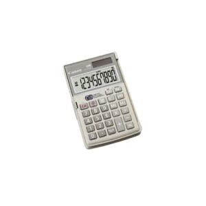 Canon LS-10TEG Taschenrechner Tasche Finanzrechner Grau